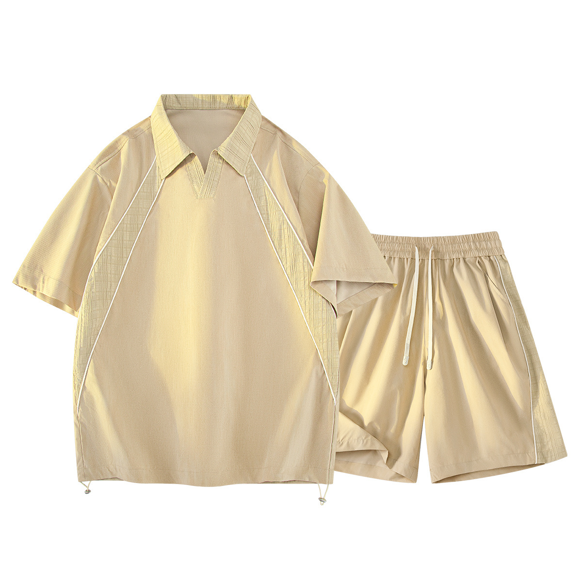 Outdoor Sports Leisure - Summer Men's Sports Polo Suit Short