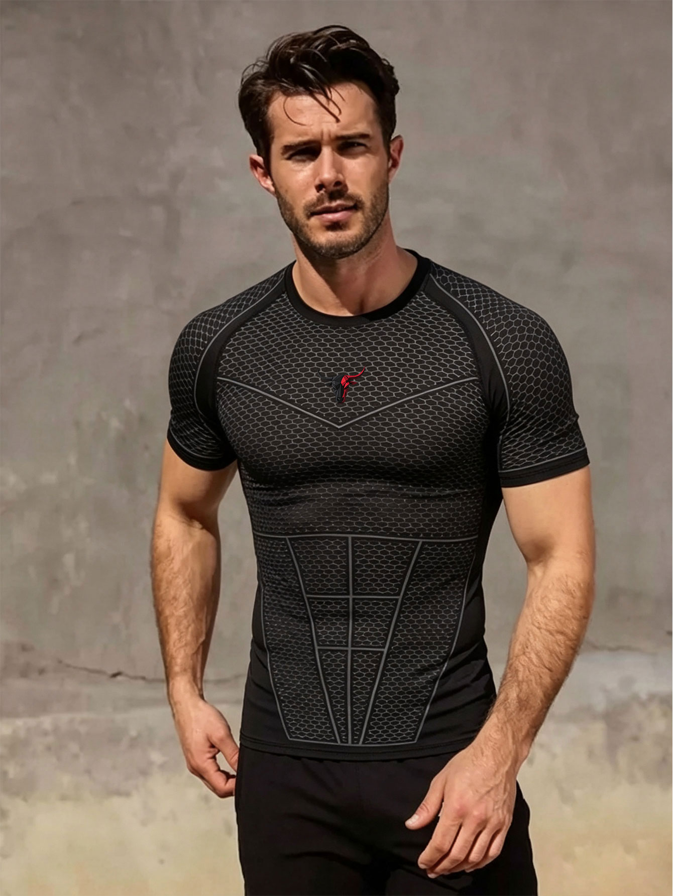 Gym Hub Printed Men's Compress - Outdoor Sport.Hub recension och pris