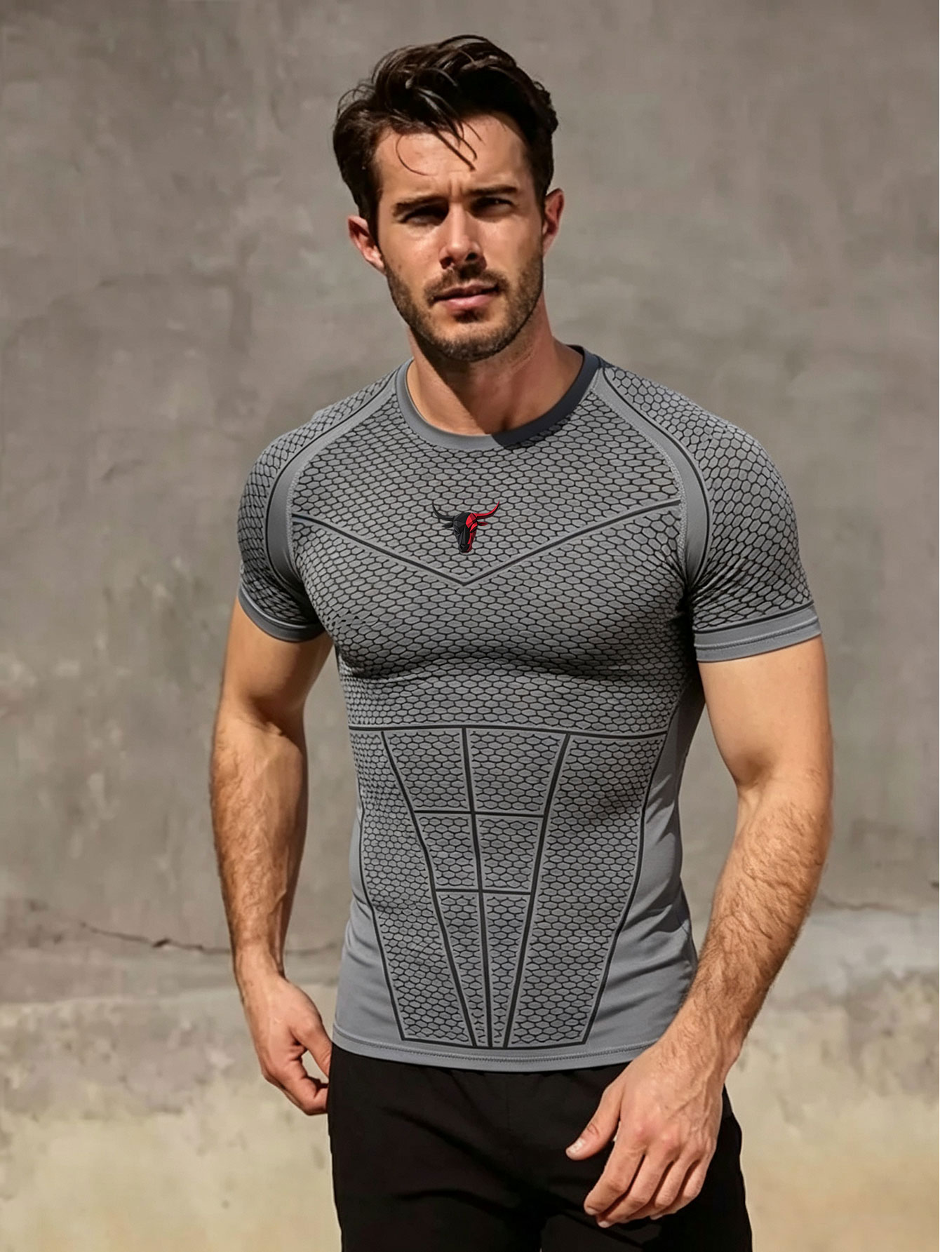 Gym Hub Printed Men's Compress - Outdoor Sport.Hub recension och pris