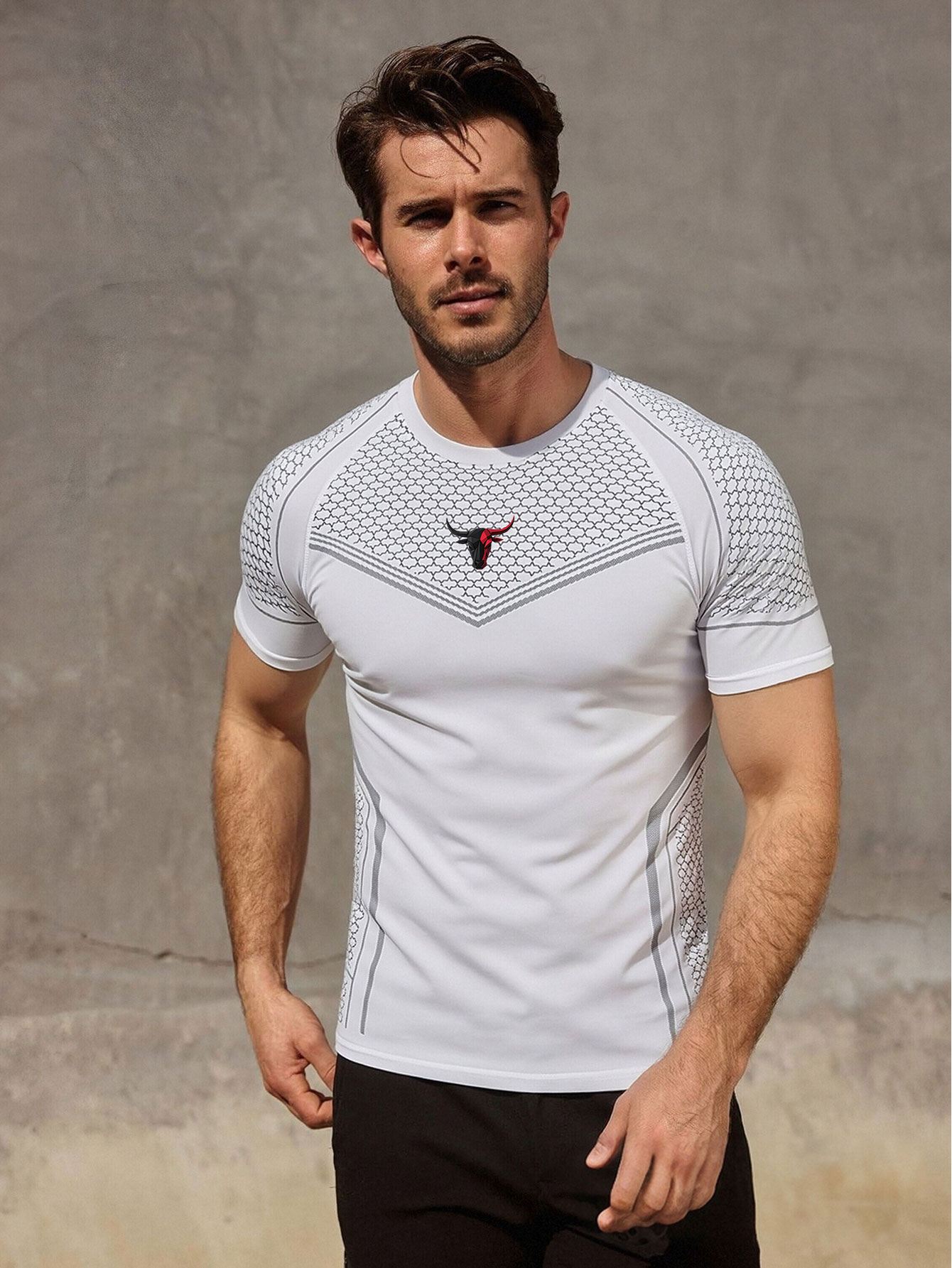 Gym Hub Printed Men's Compress - Outdoor Sport.Hub recension och pris