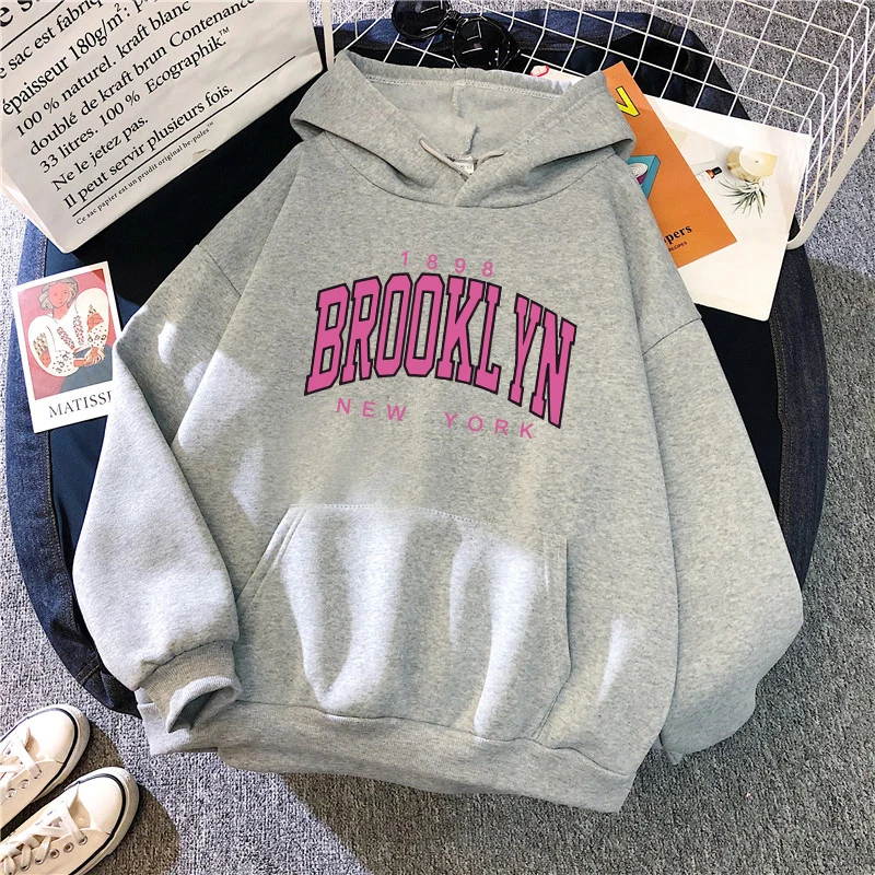Brooklyn Fashion Hoodie for Wo - Outdoor Sport Drawing recension och pris