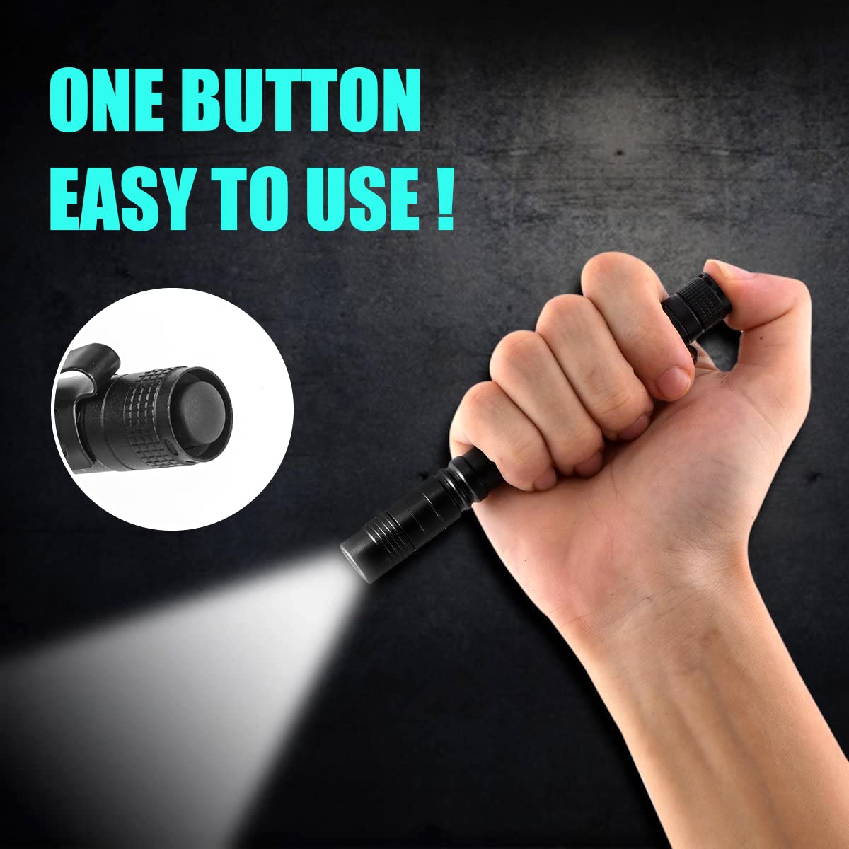 Portable Mini LED Pen Flashlig - Outdoor Sport Activity recension och pris