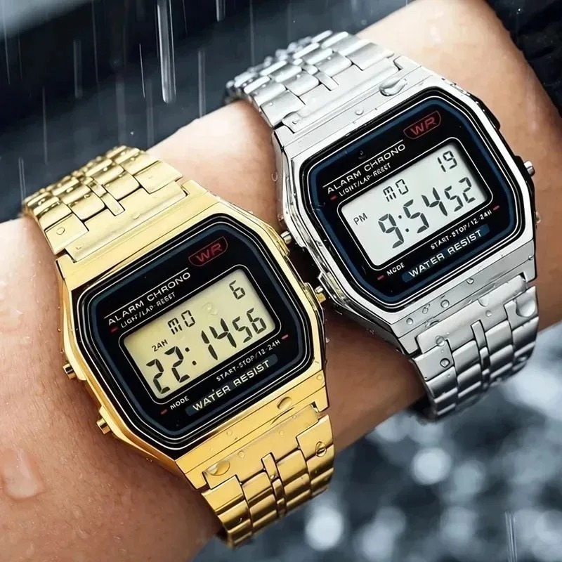 F91W Band Watch Waterproof Ret - Outdoor Sport Watch recension och pris