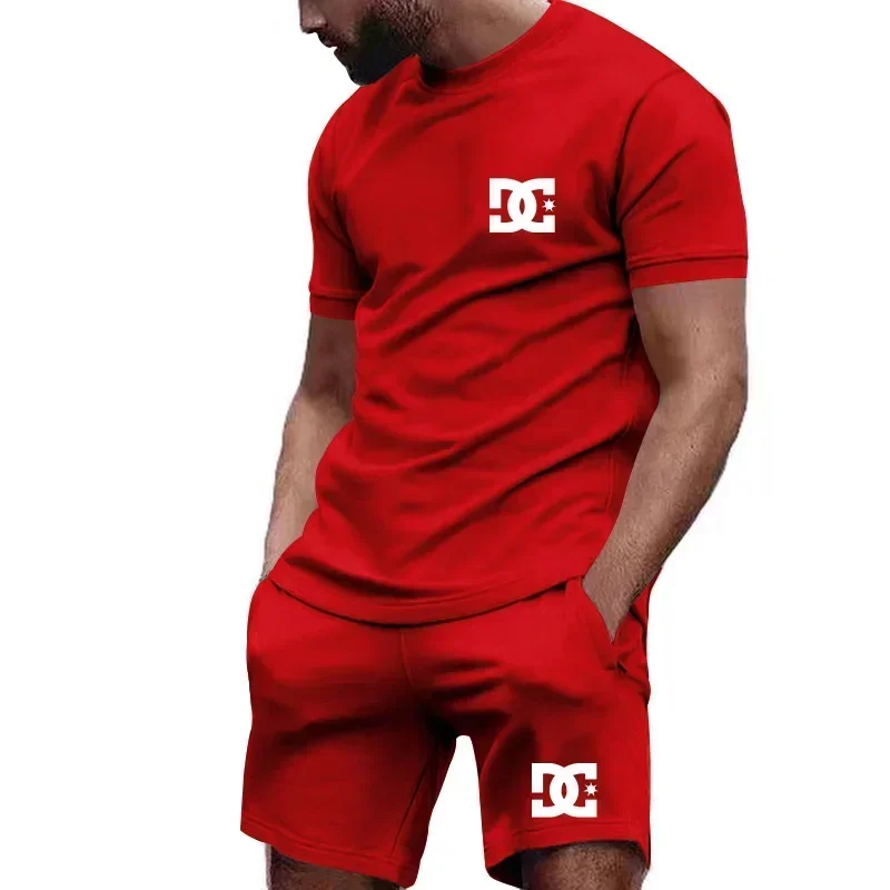 Summer new men's short-sleeved - Outdoor Sports Leisure recension och pris