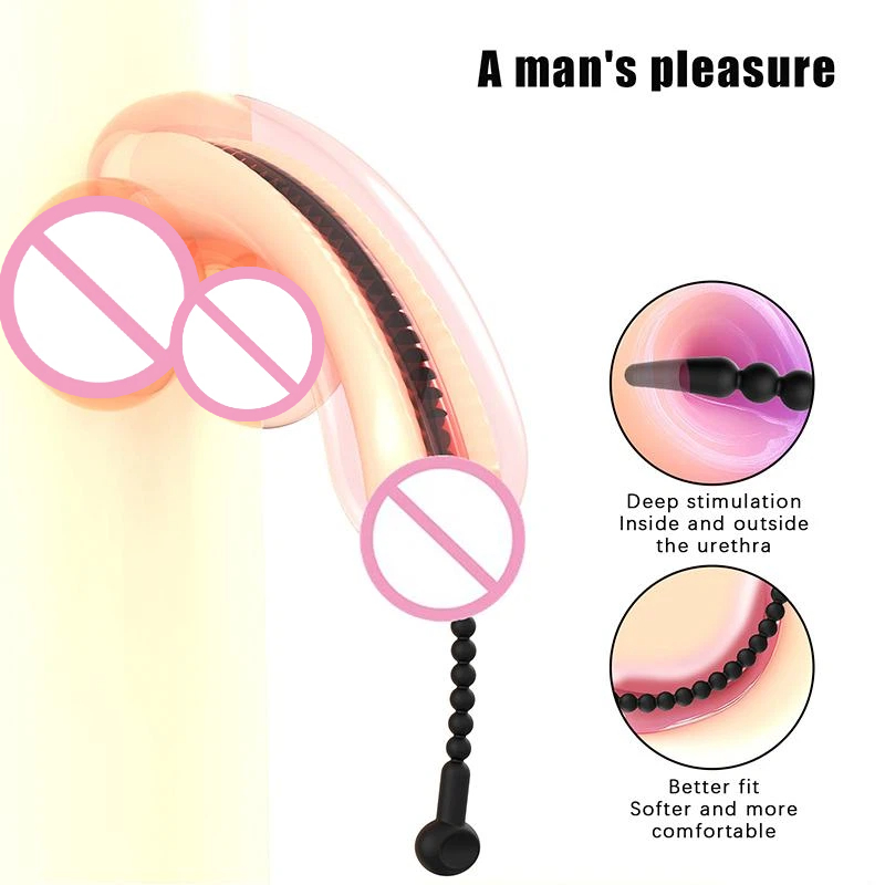 For Men Soft Silicone Urethral - Lunge Line Horse recension och pris