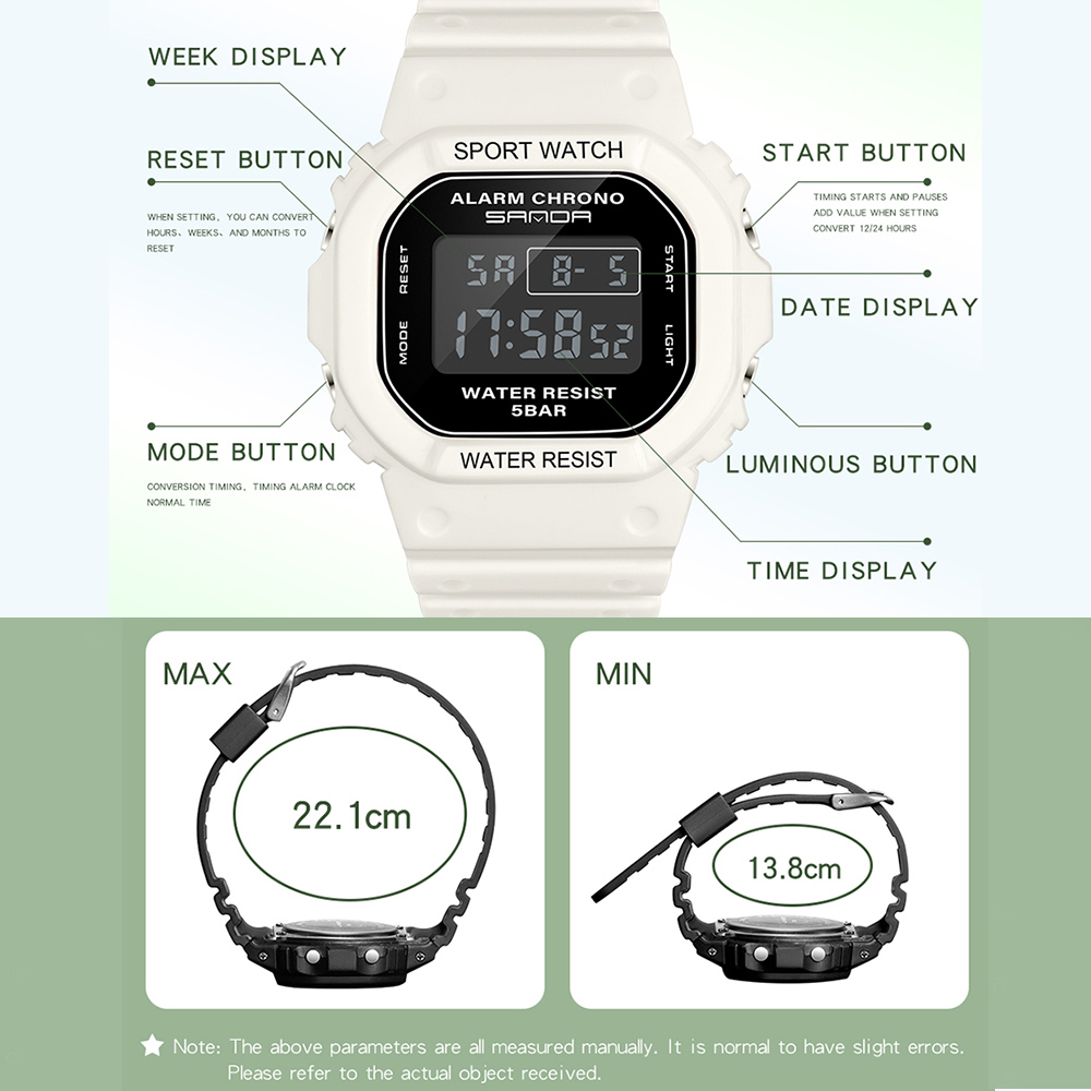 SANDA Luxury Ladies Sports Wat - Outdoor Sport Watch recension och pris