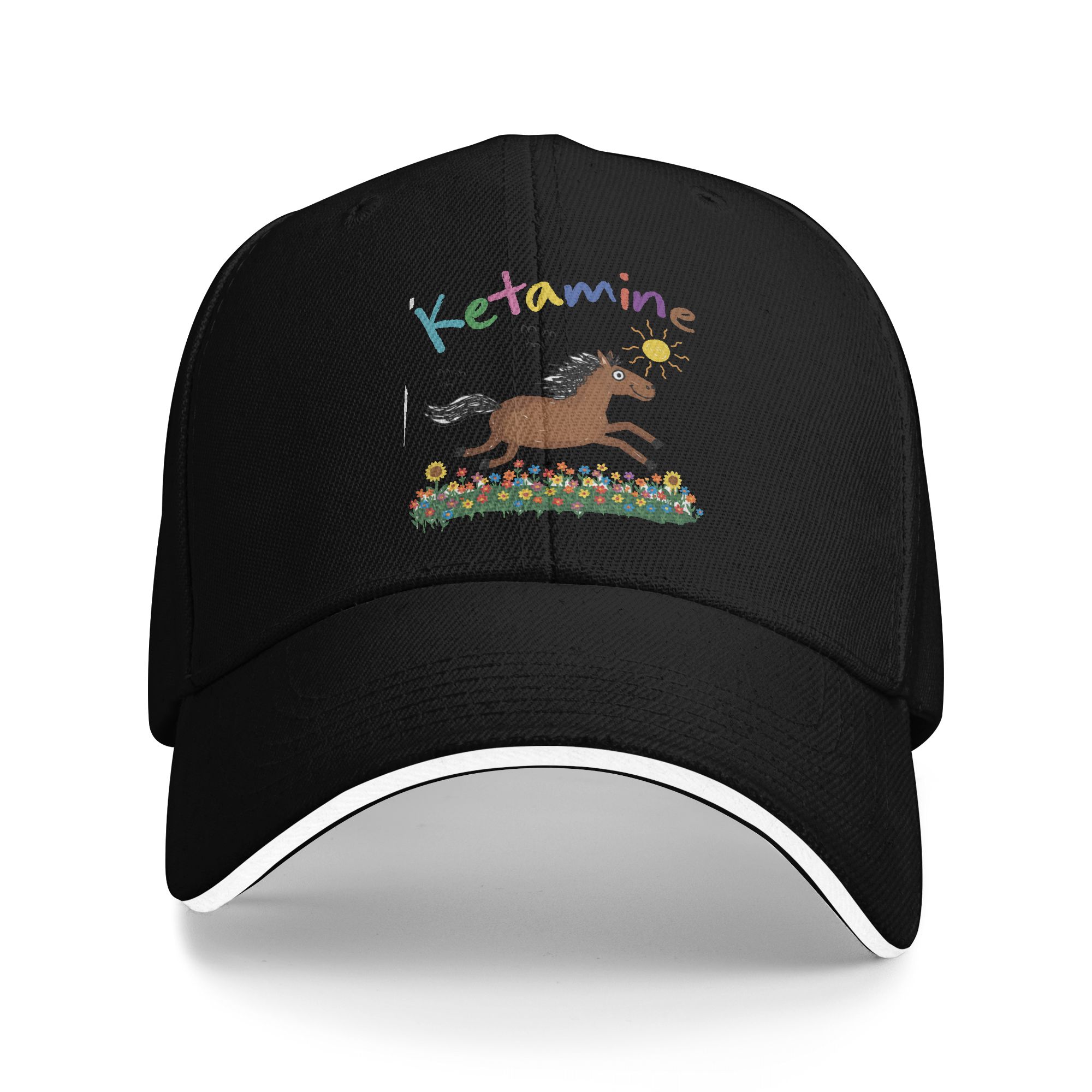 Spring Casual Baseball Cap Hor - Outdoor Sport Drawing recension och pris