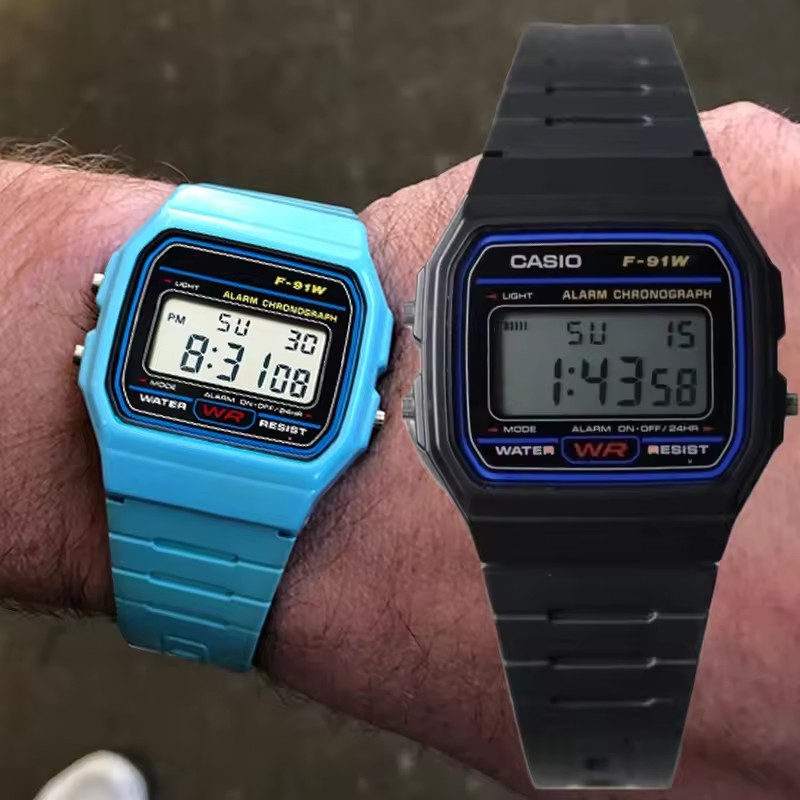 F-91W LED Electronic Watches f - Outdoor Sport Watch recension och pris